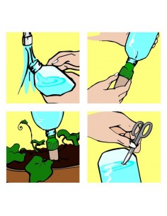 Carotte Blumat adaptateur arrosage bouteille 2