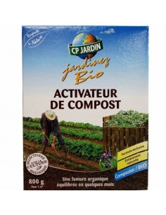 Activateur de compost 800g pour 1 m³ de déchets, CP Jardin