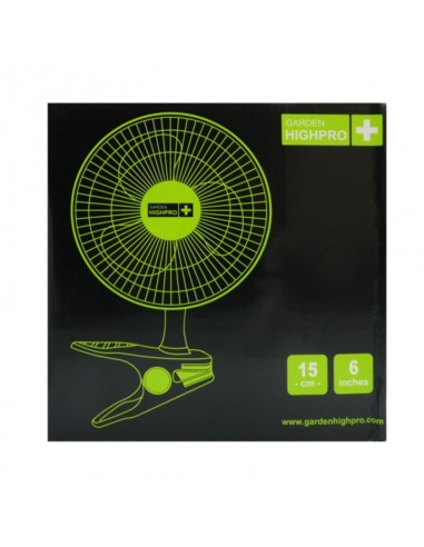 Ventilateur à pince Garden HighPro – 15W – 2 vitesses
