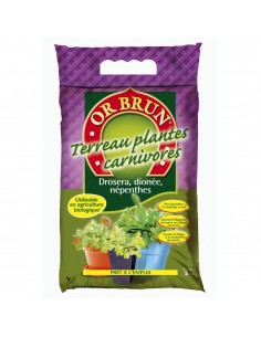 Terreau Plantes Carnivores - Or Brun - 5L