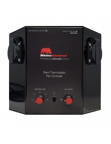 Contrôleur de Ventilation Thermostatique Silencieux - Rhino Control 8A