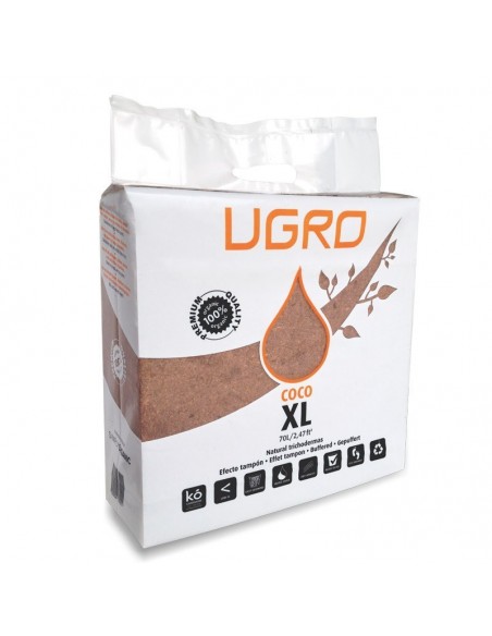 Brique de fibre de coco compressé XL - 70L - Ugro