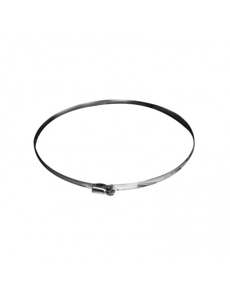 Collier de serrage alu 60-135mm - conduit de ventilation