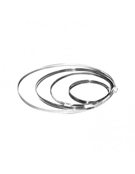 Collier de serrage Aluminium 60-270mm - Conduit de ventilation