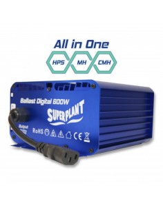 Ballast MH/HPS/CMH 250/600W Dimmable +10% - SUPERPLANT