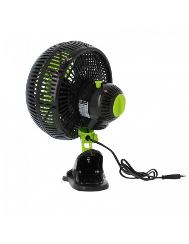 Ventilateur oscillant à pince 2 vitesses - 20W - GARDEN Highpro