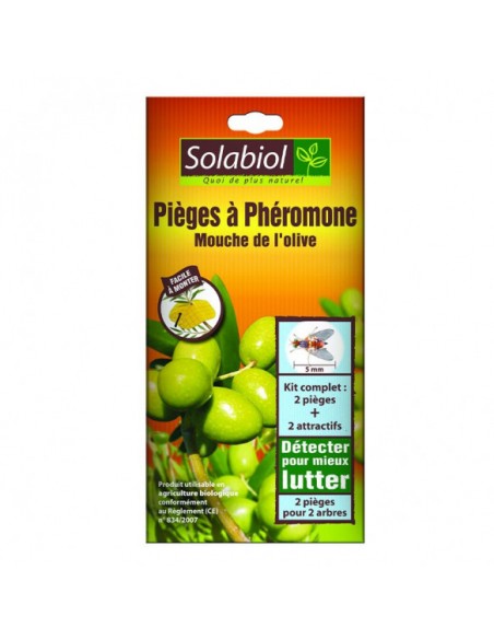 Solabiol - Piège à phéromone - Mouche de l'olive