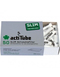 Filtres charbon ActiTube 7mm - Carton de 10 boîtes de 50 2