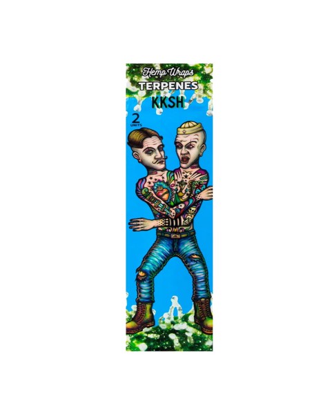 Blunt Hemp Wrap Lion Rolling Circus - Terpenes KKHS (2 feuilles) - Les Jardins Suspendus