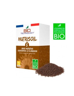 NUTRISOIL 5 - Base nutritive NPK Croissance et Floraison - Bio Technology - Les Jardins Suspendus