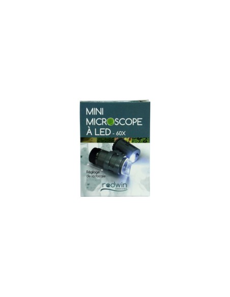 MICROSCOPE DE POCHE 45 X LED - RODWIN ELECTRO